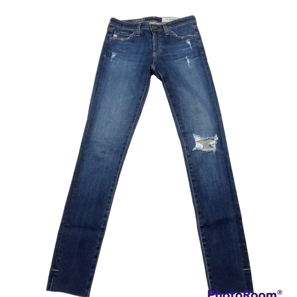 AG Adriano Goldschmied The Legging Ankle Jean Size 25R - Picture 2 of 10